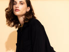 Black Deadstock Viscose