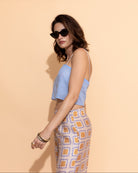 Azure Cotton Voile