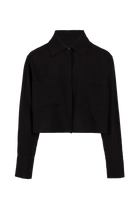 Black Deadstock Viscose