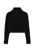 The Cleo Crop in Black