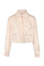 The Cleo Crop in Cream