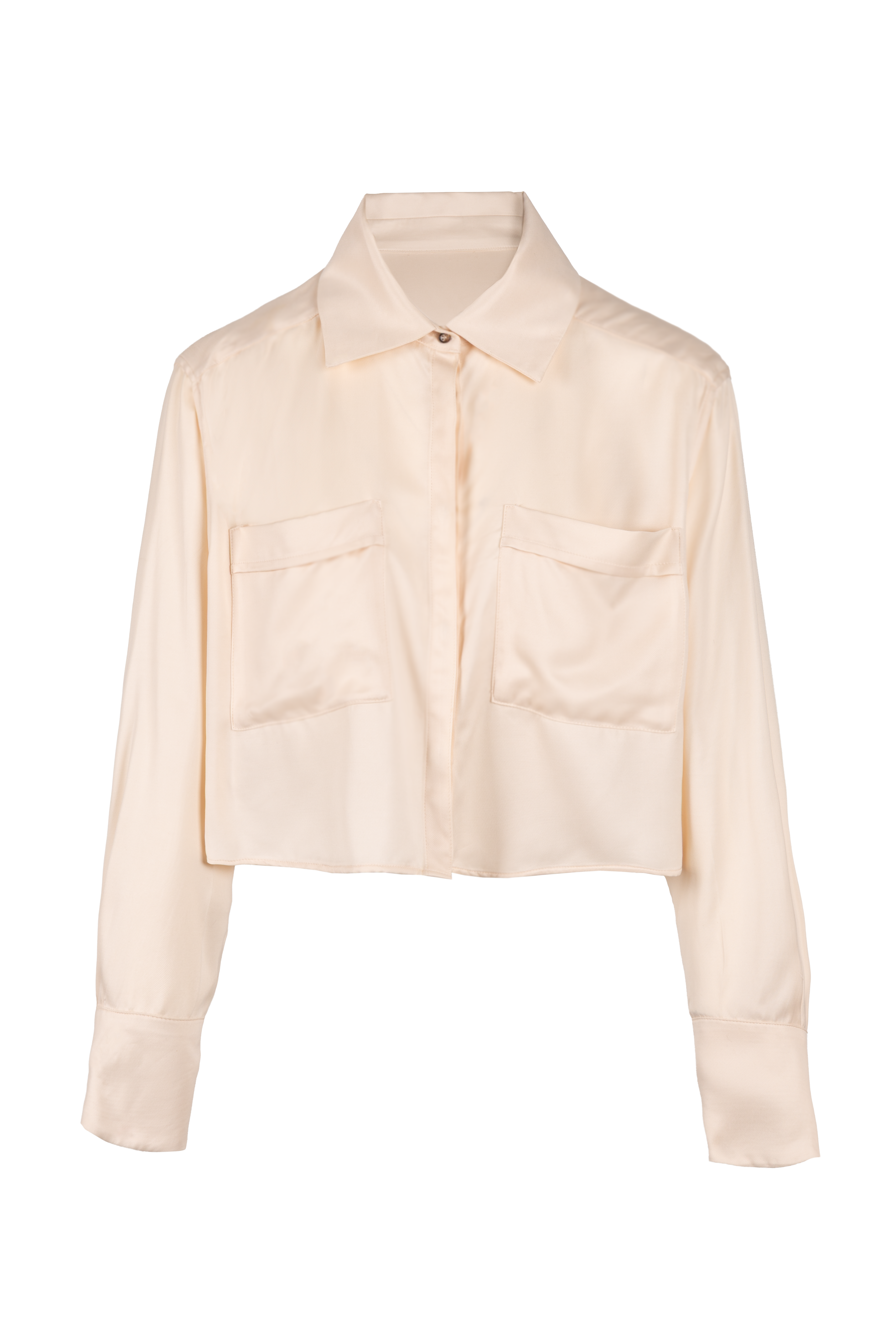 The Cleo Crop in Cream