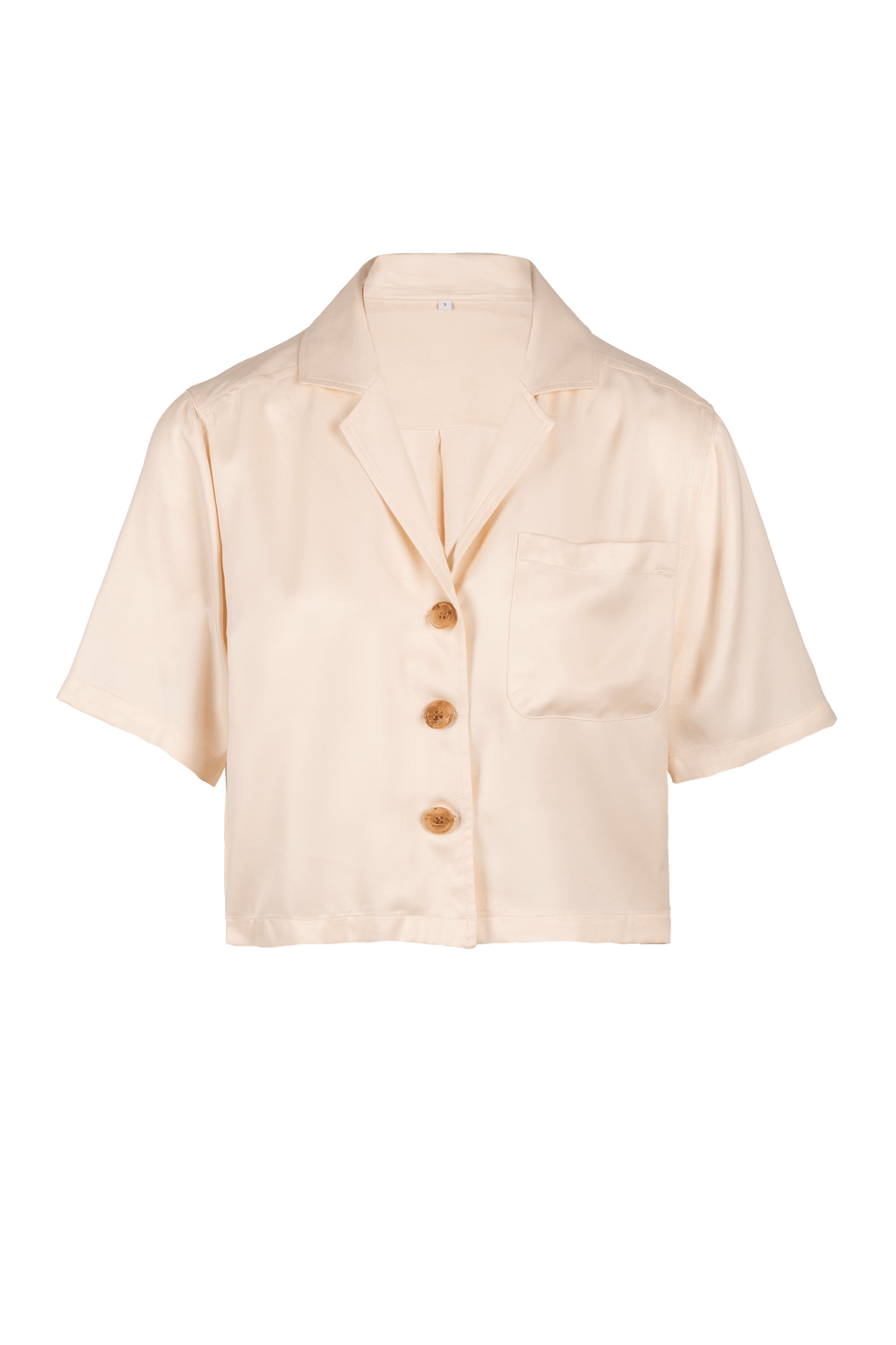 The Luz Top in Cream