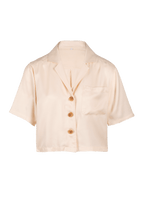 The Luz Top in Cream