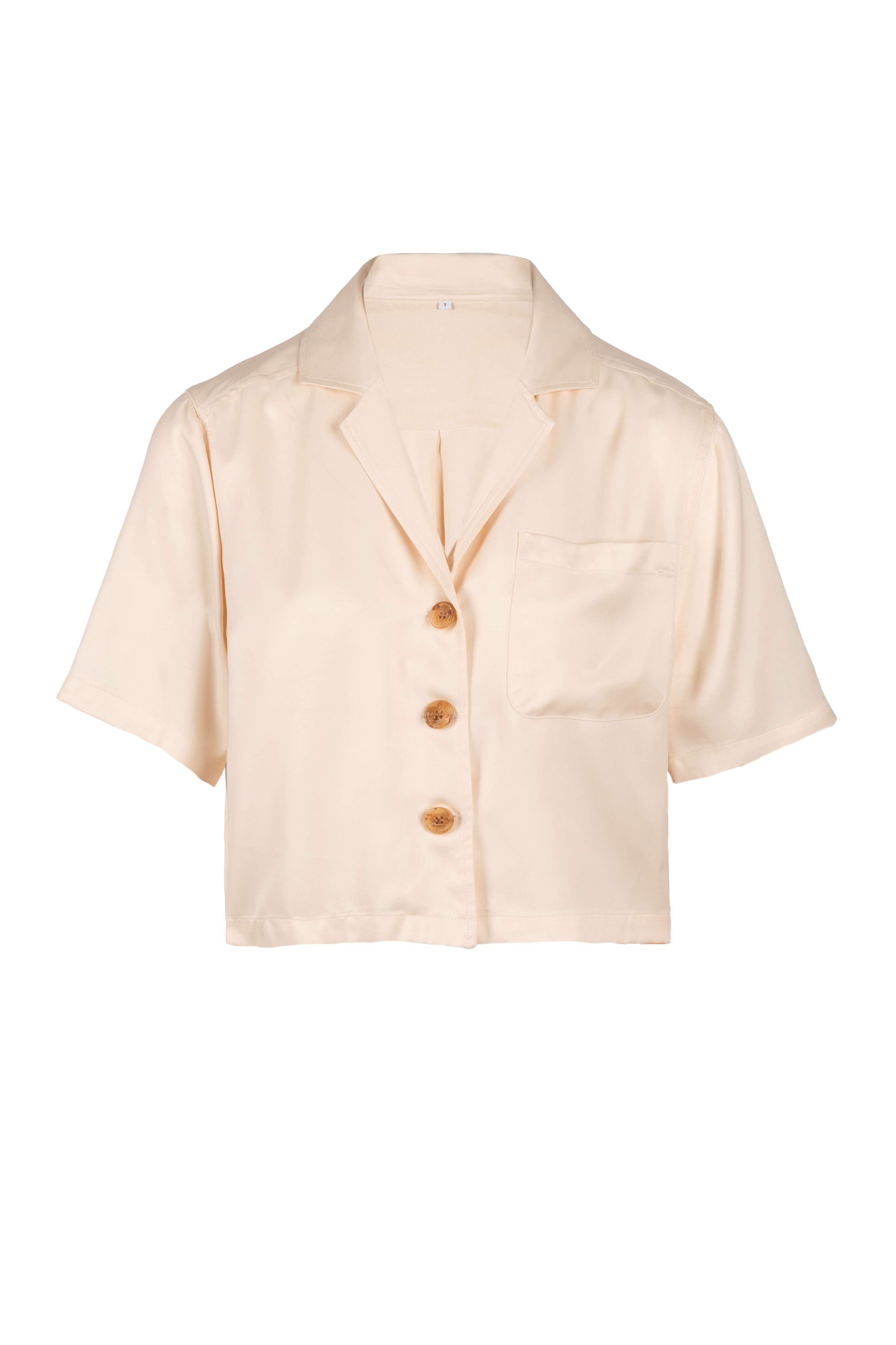 The Luz Top in Cream