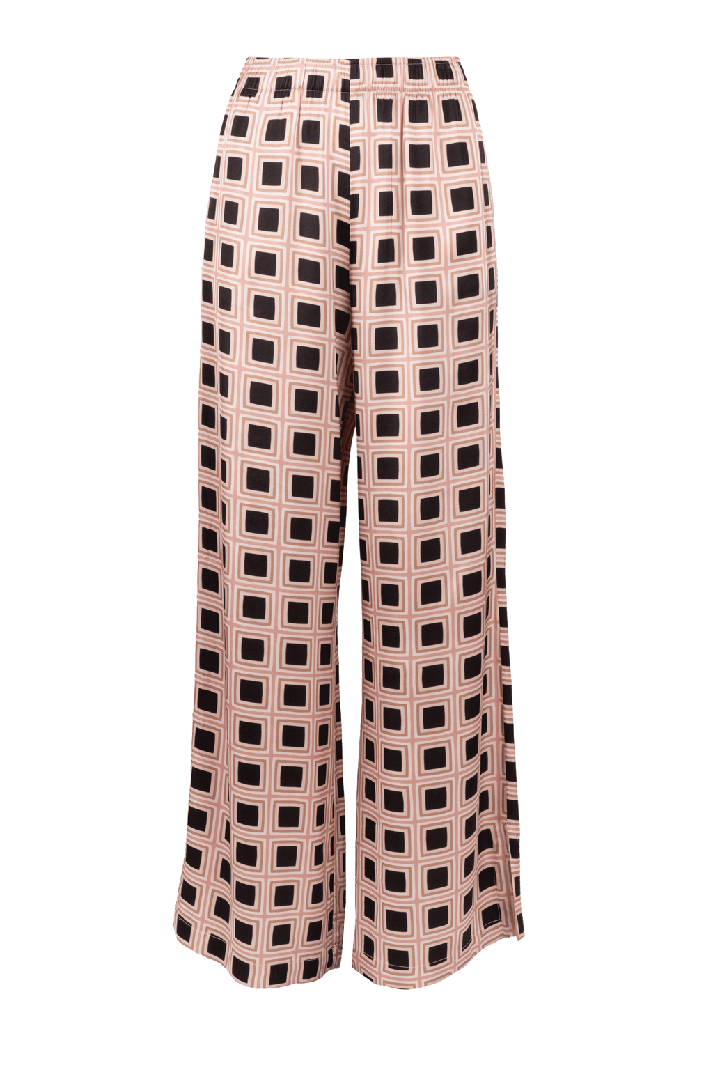 The Siena Pant in Pink Geo Print