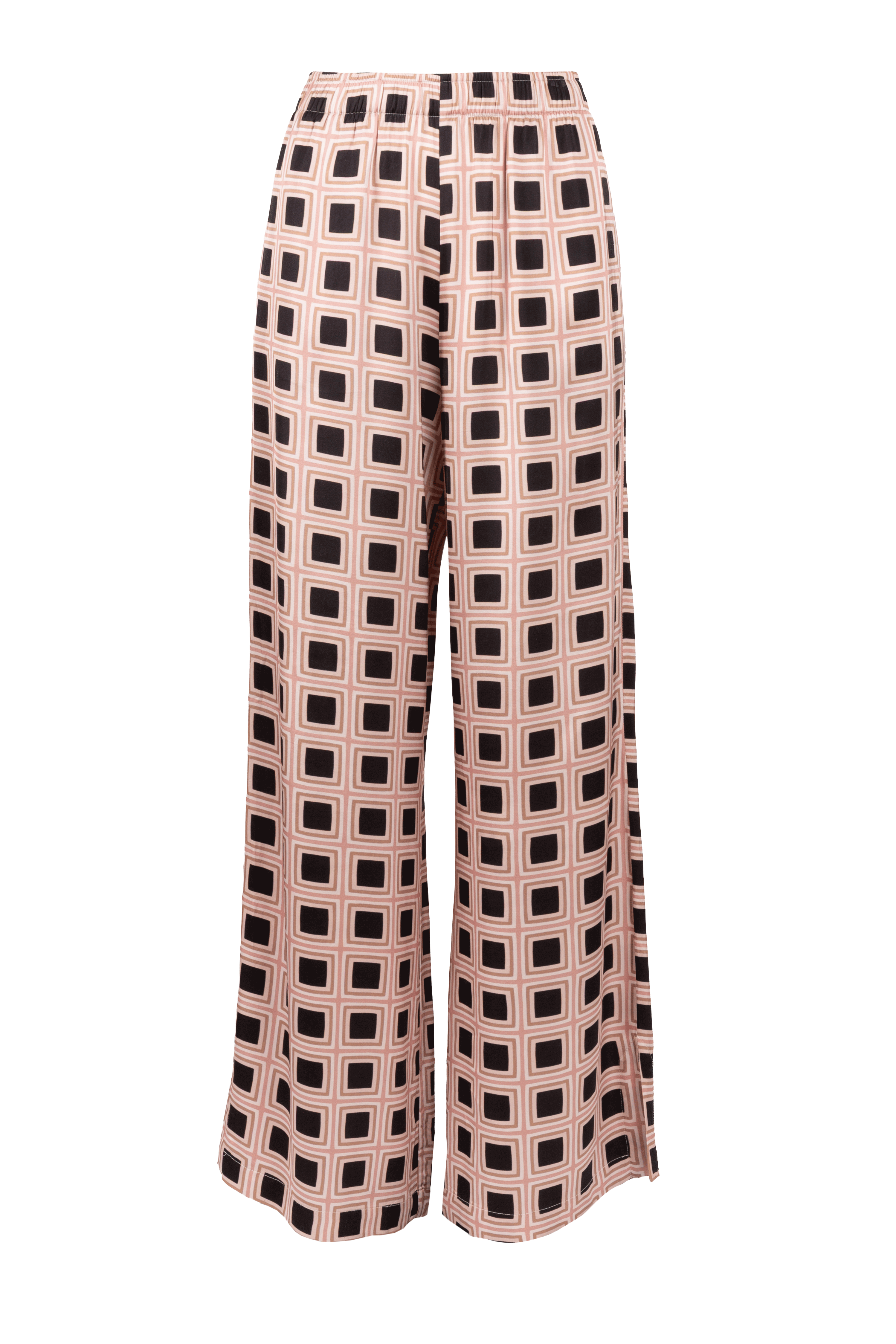 The Siena Pant in Pink Geo Print