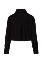 The Cleo Crop in Black