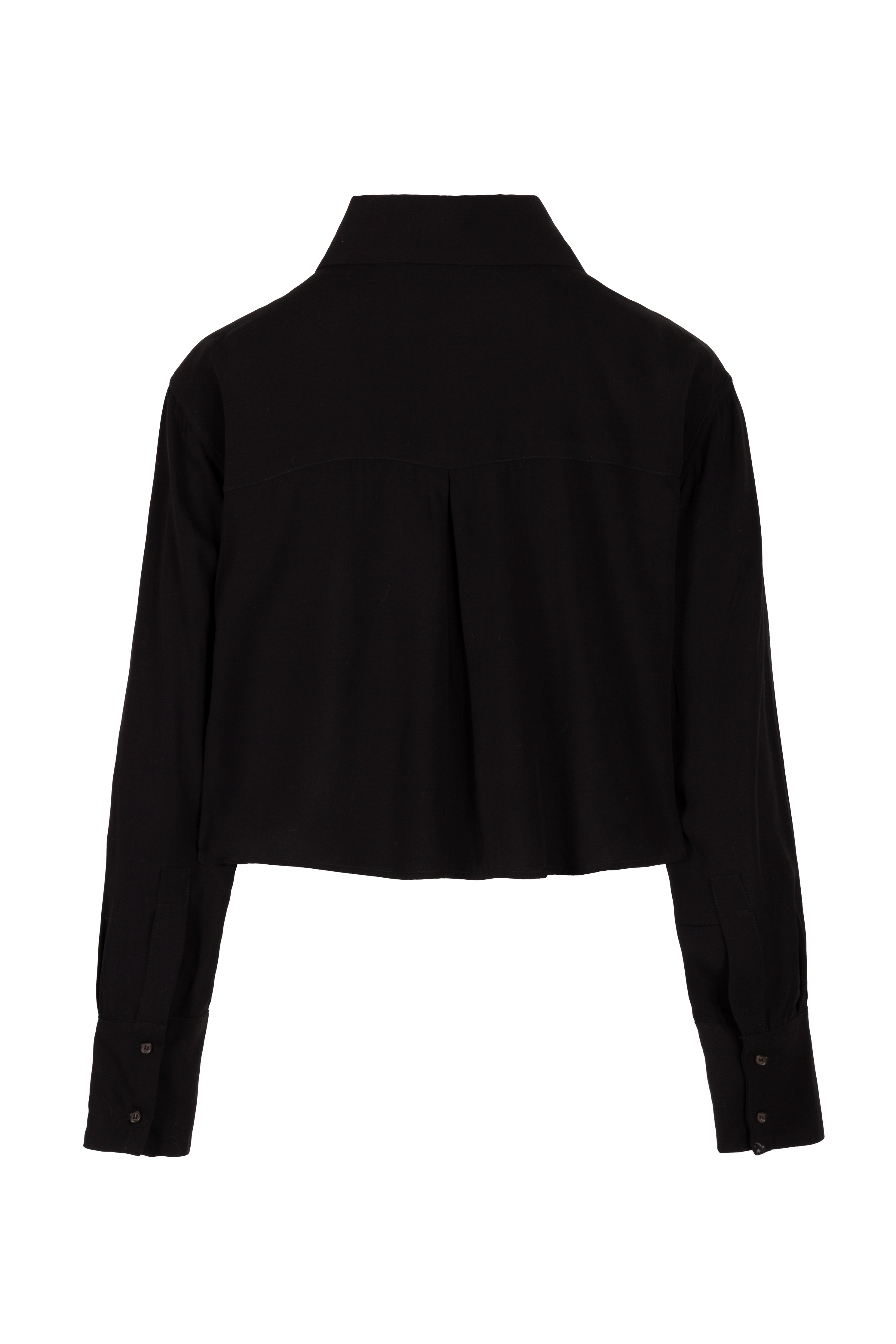 The Cleo Crop in Black