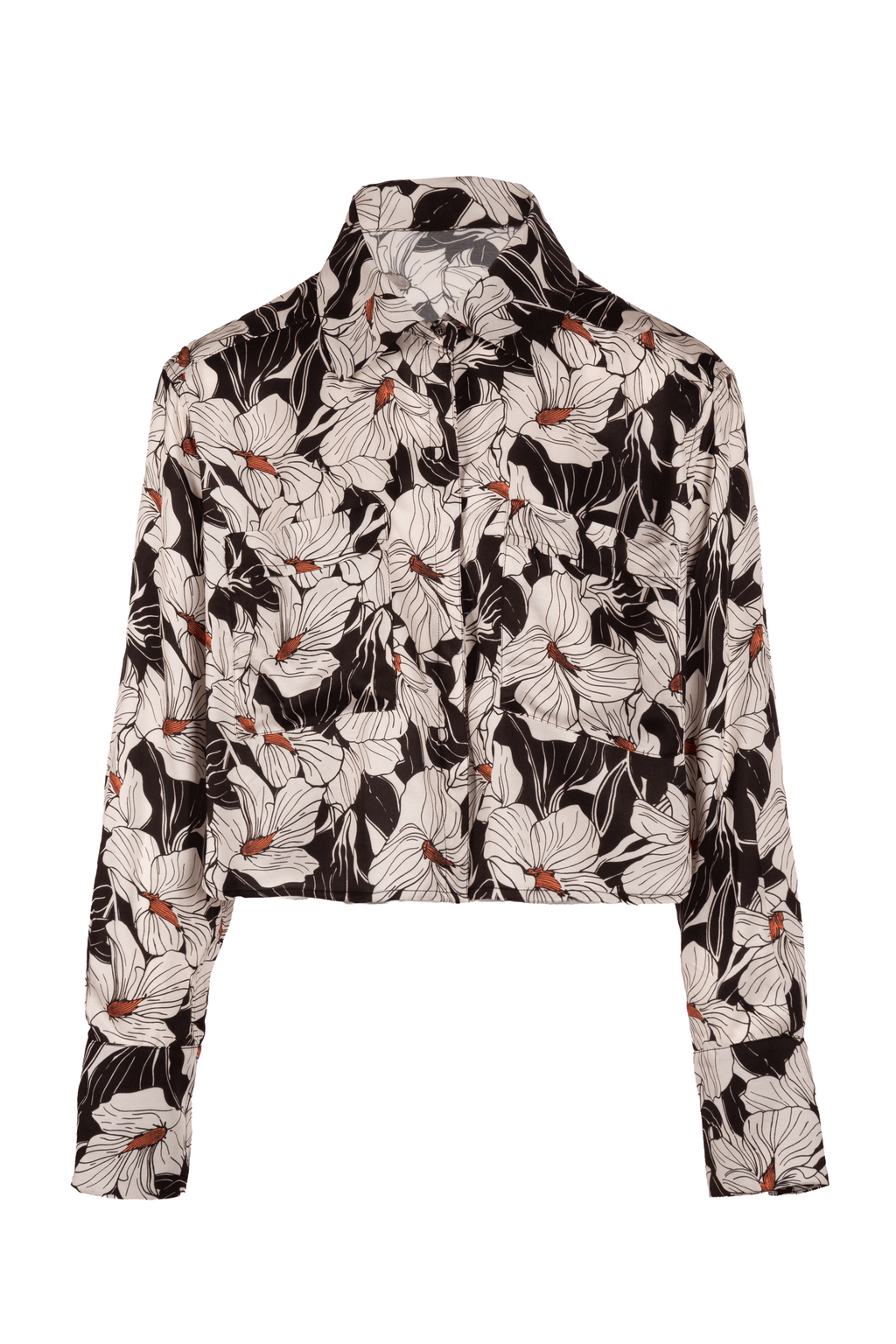 The Cleo Crop in Lélé Floral Print