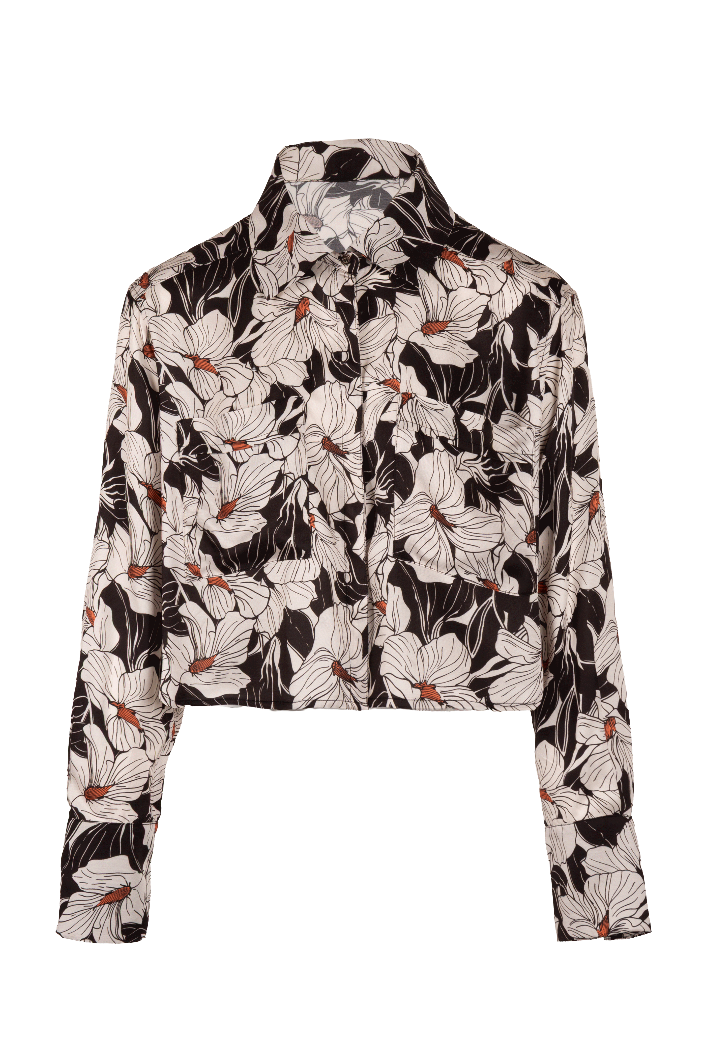 The Cleo Crop in Lélé Floral Print