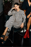 The Cleo Crop in Stripe