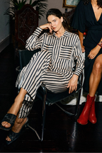 The Cleo Crop in Stripe