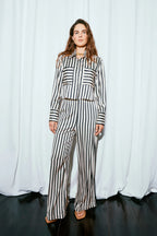 The Cleo Crop in Stripe