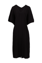 The Lana Kaftan Dress in Black