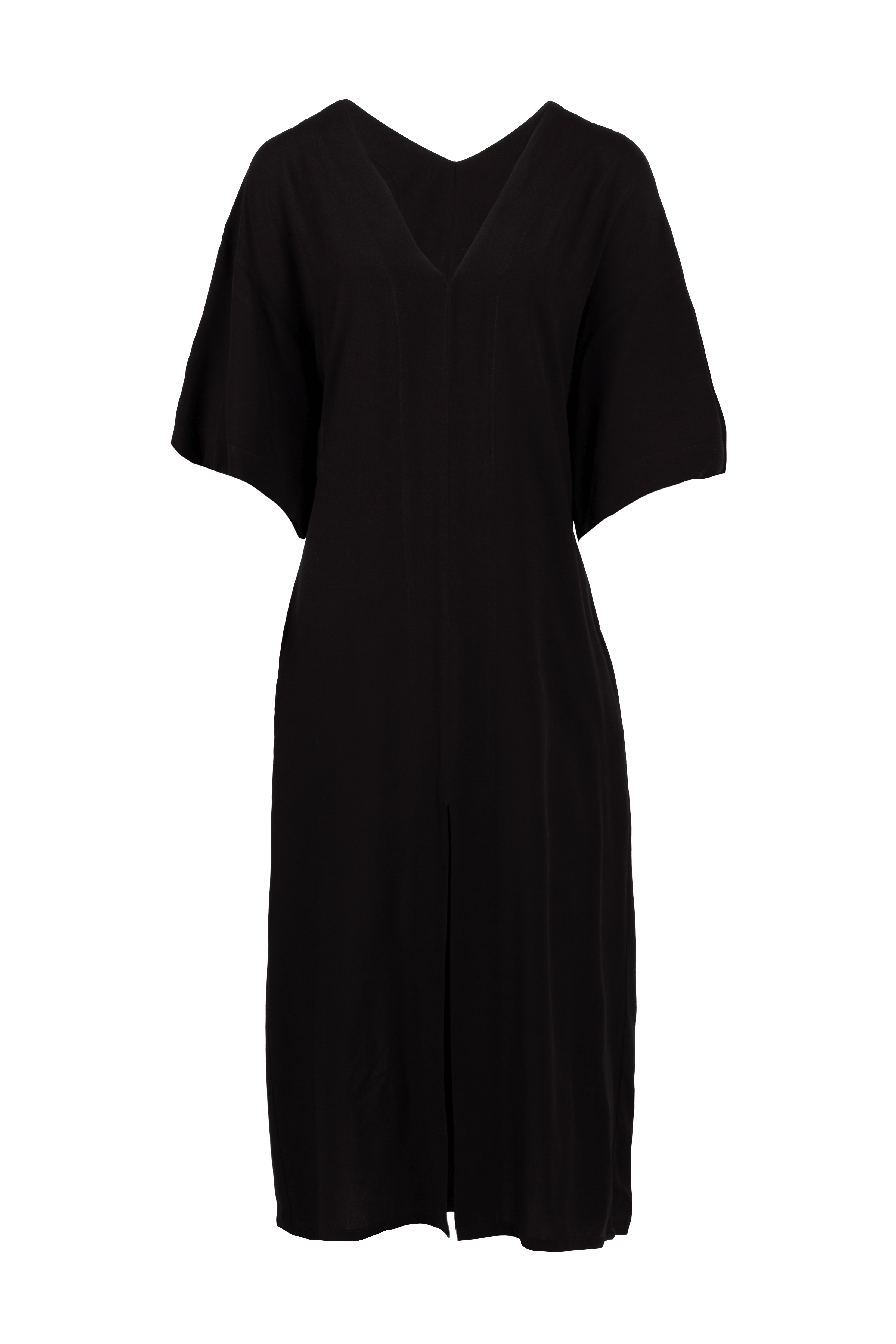 The Lana Kaftan Dress in Black