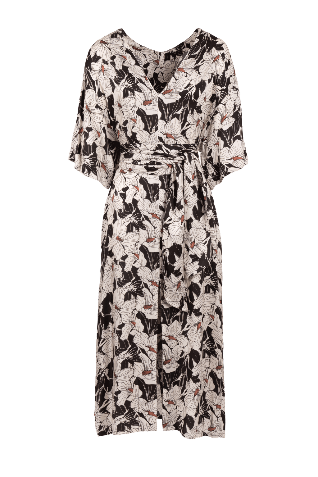 The Lana Kaftan Dress in Lélé Floral Print