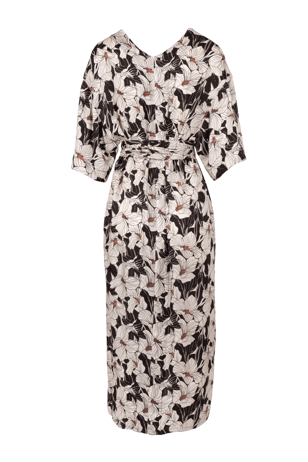 The Lana Kaftan Dress in Lélé Floral Print