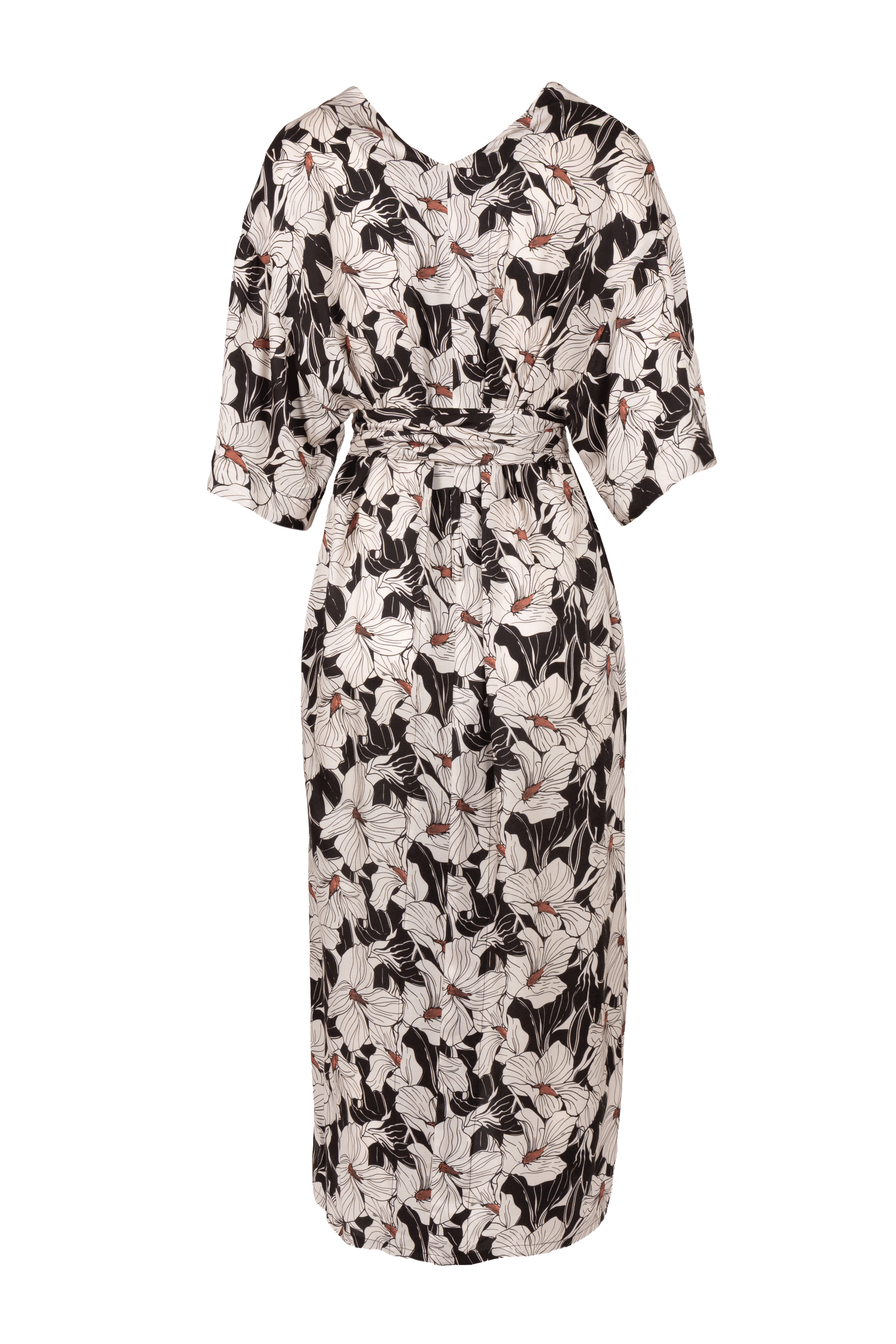 The Lana Kaftan Dress in Lélé Floral Print