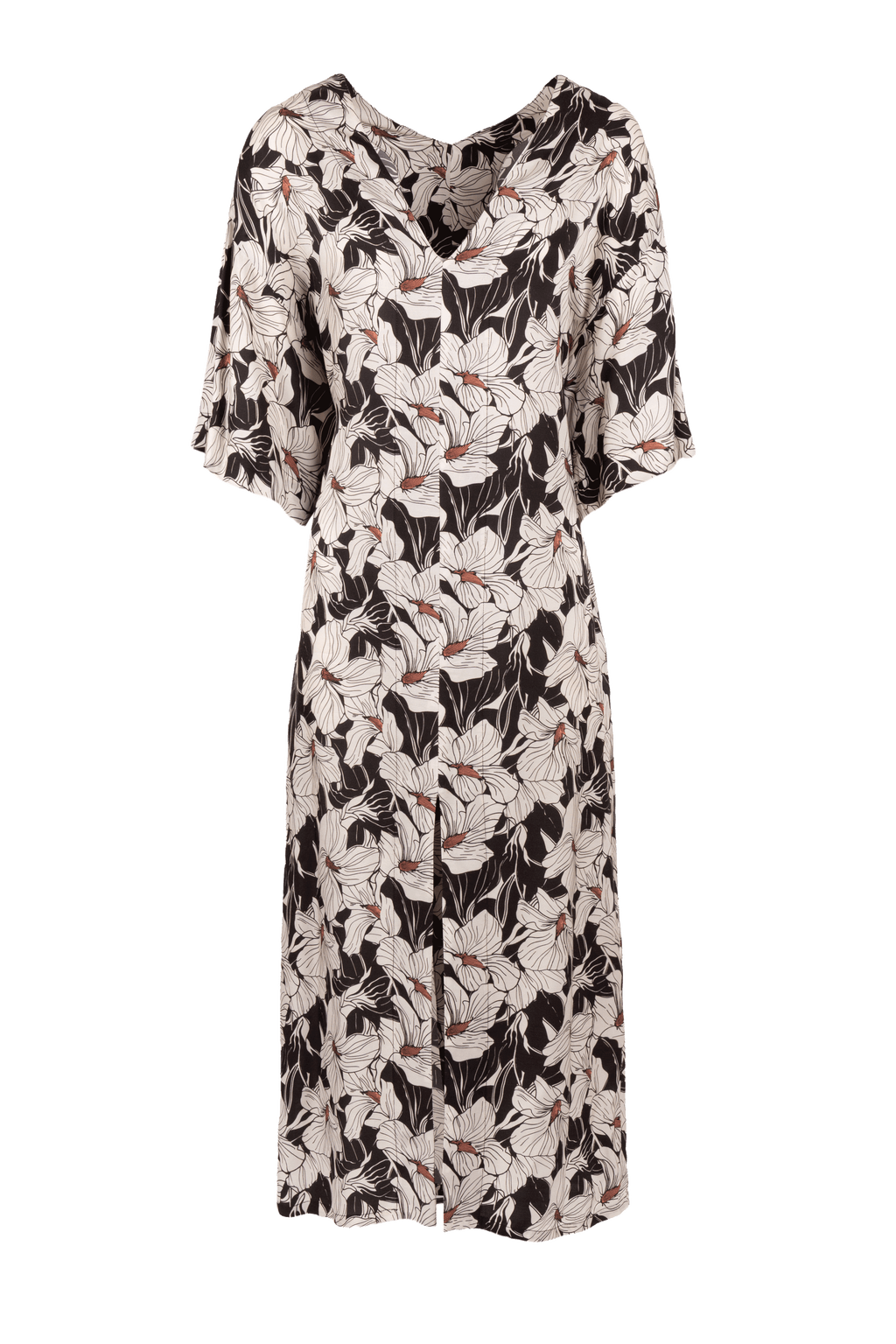 The Lana Kaftan Dress in Lélé Floral Print