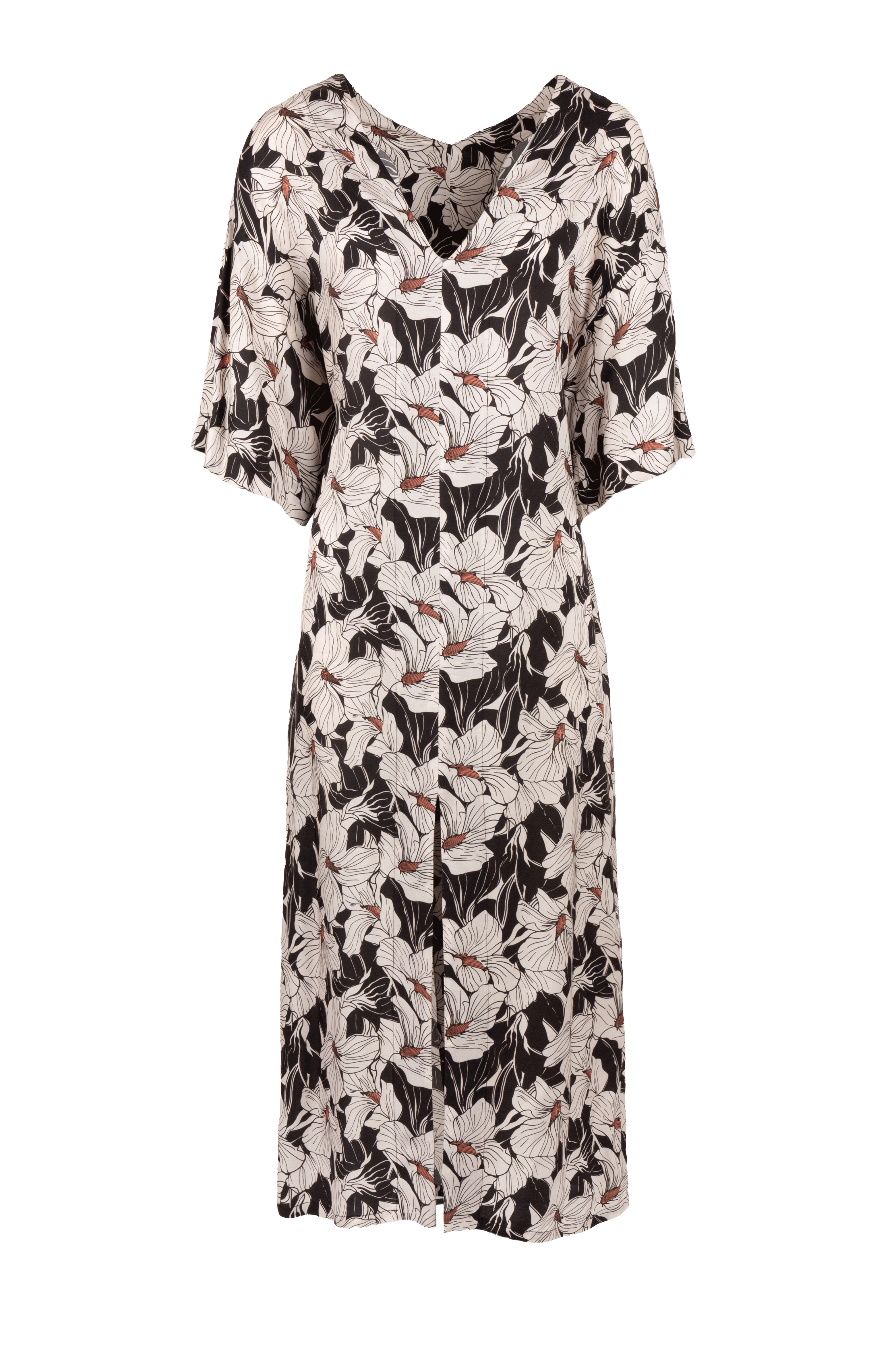 The Lana Kaftan Dress in Lélé Floral Print