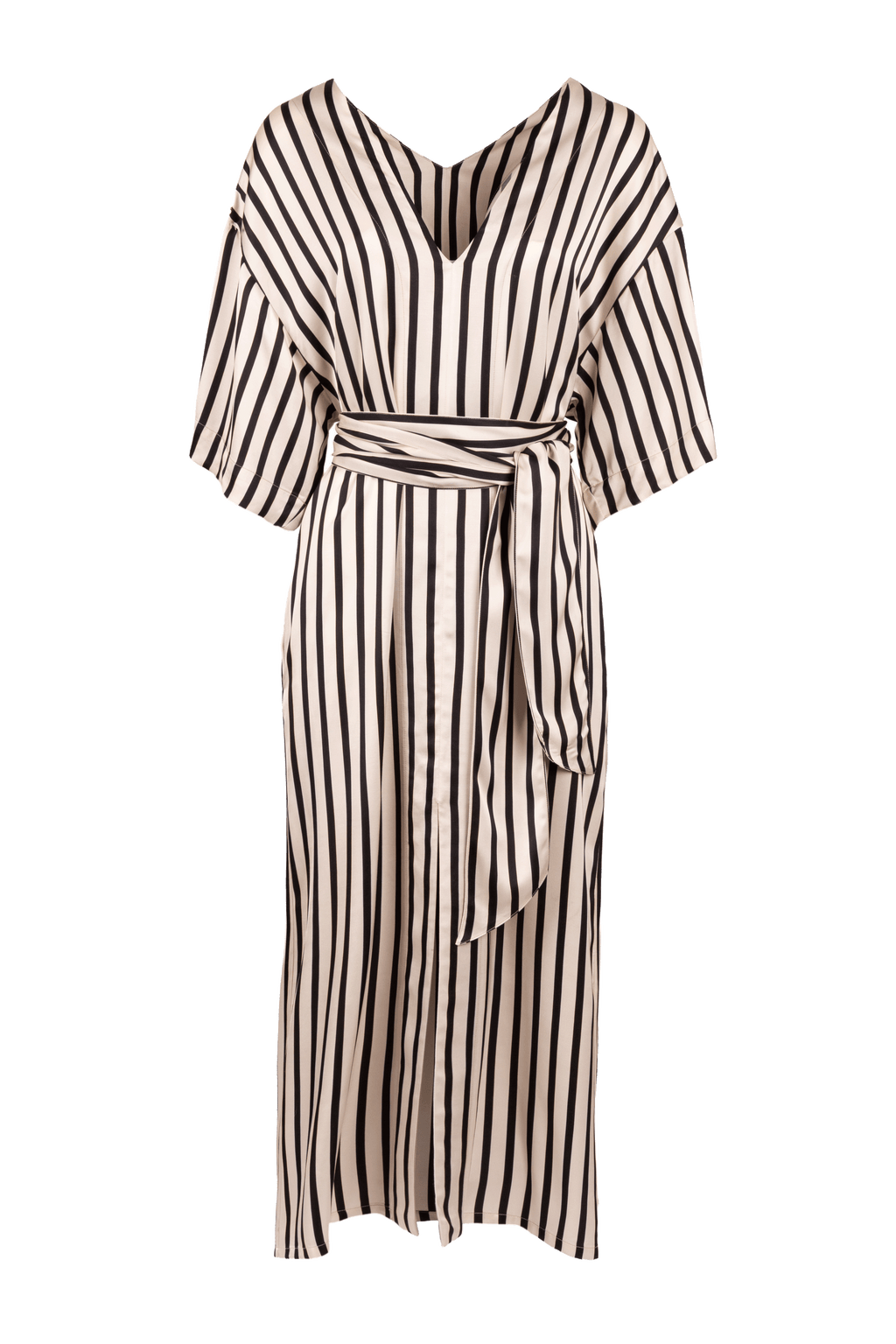 The Lana Kaftan Dress in Stripe