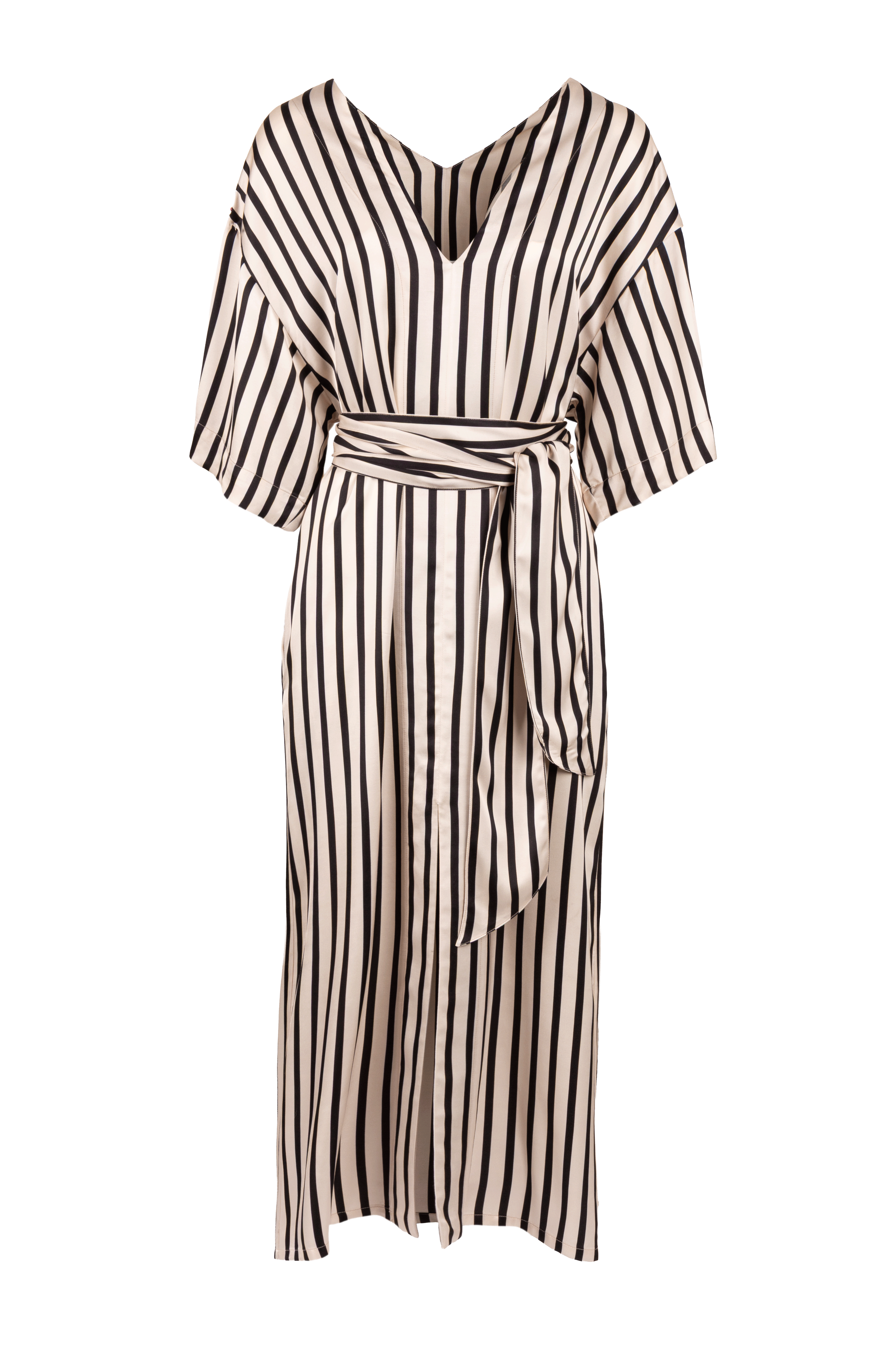 The Lana Kaftan Dress in Stripe
