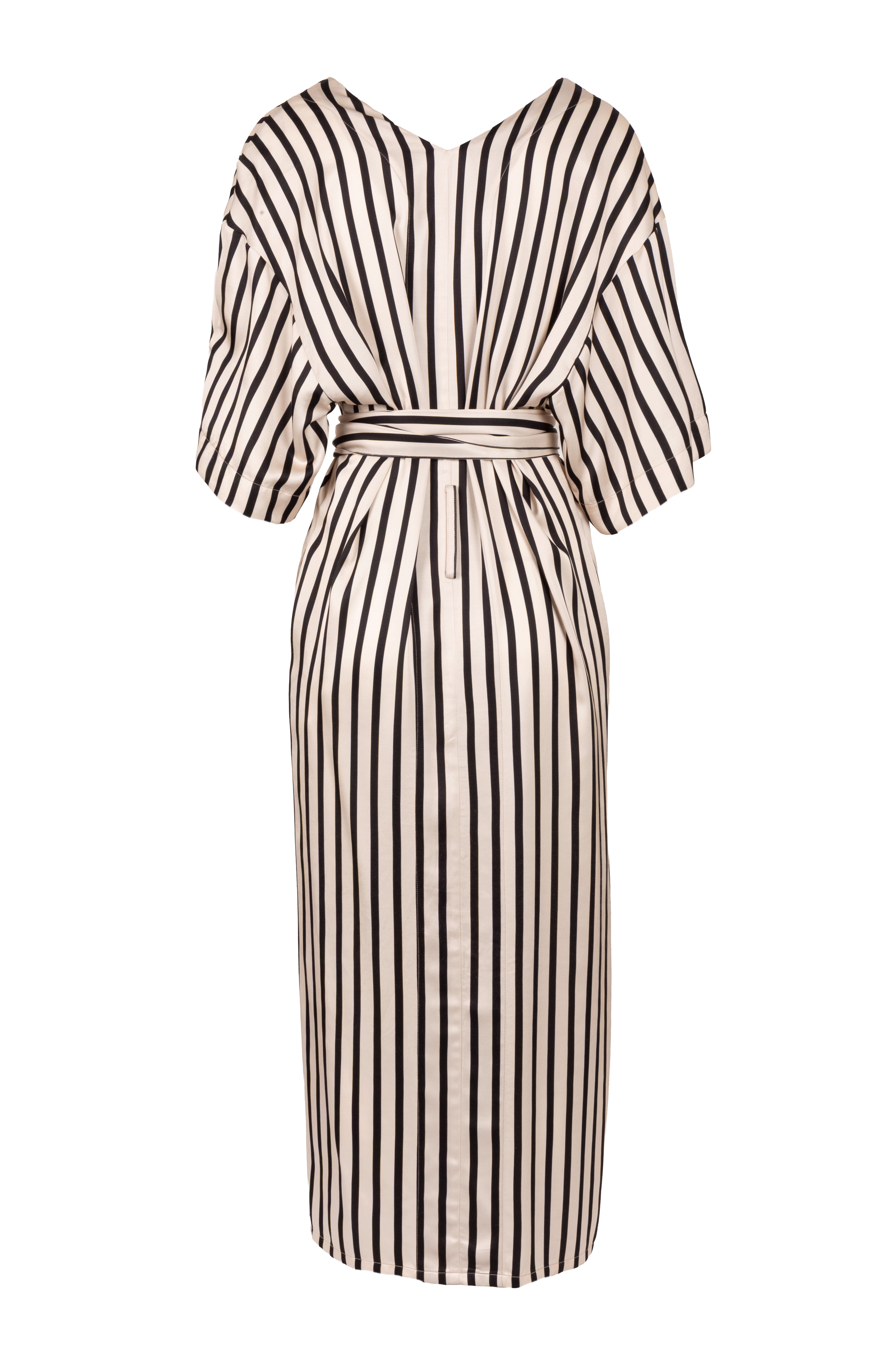 The Lana Kaftan Dress in Stripe