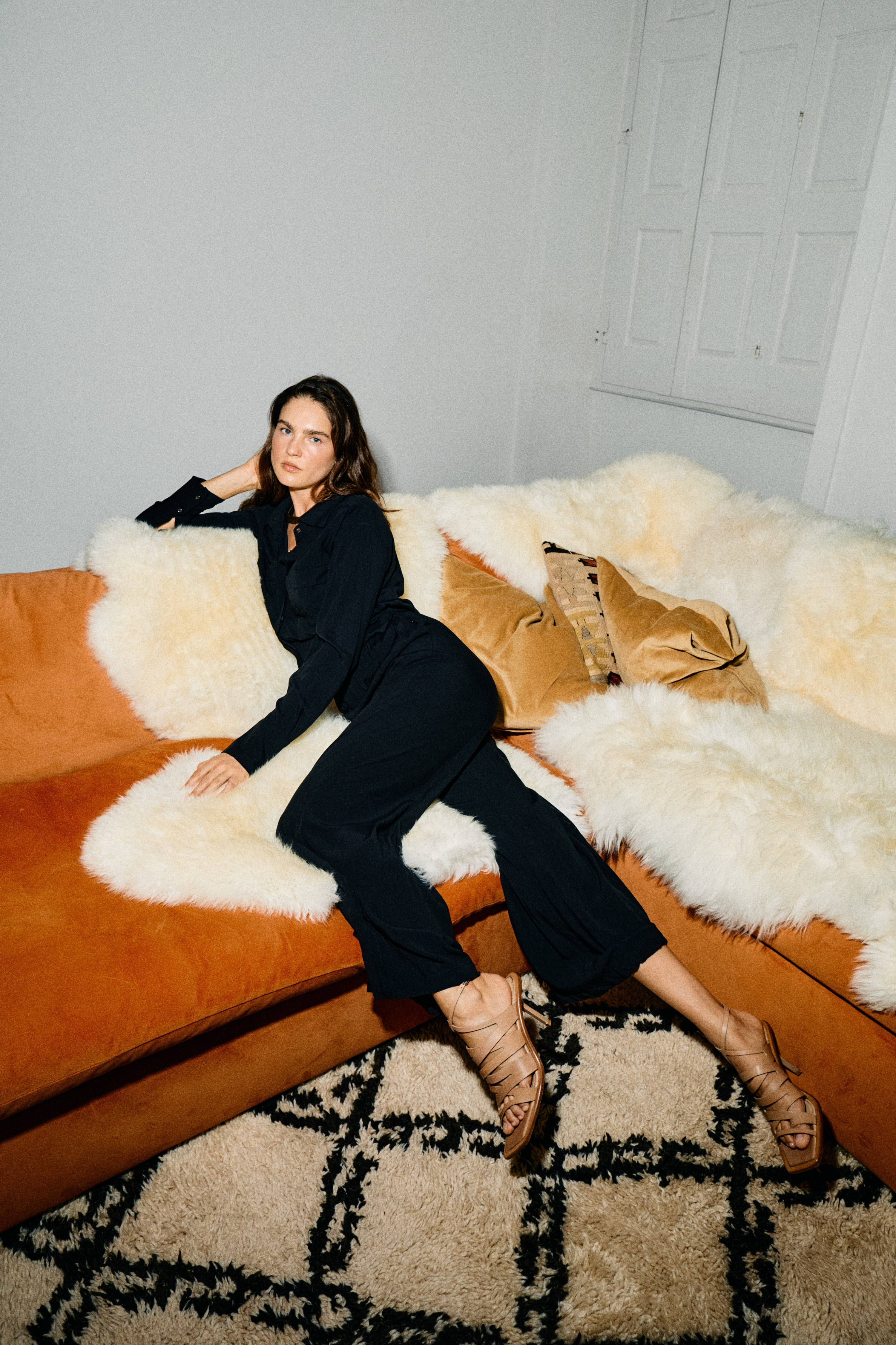 The Siena Pant in Black