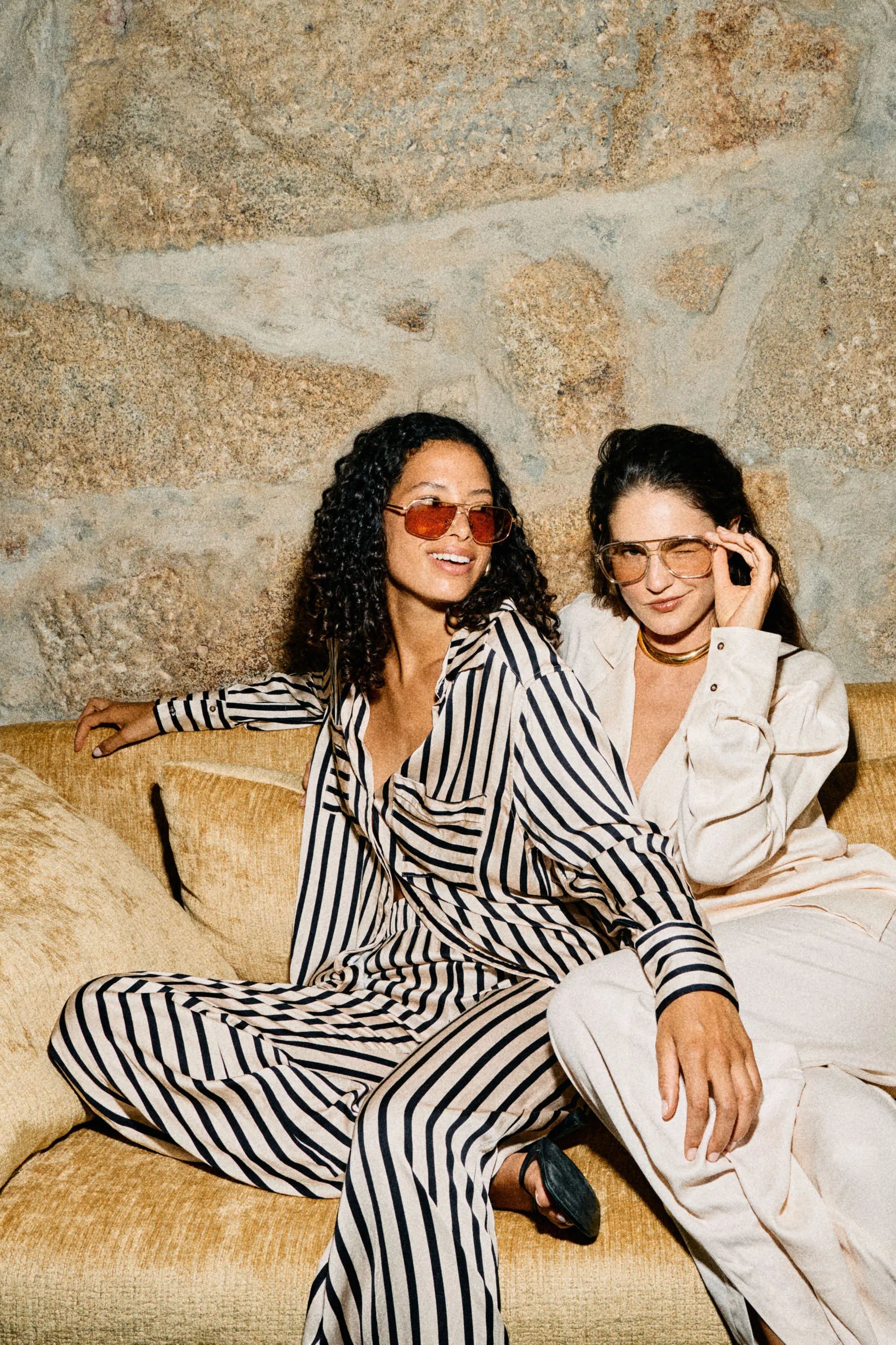 The Sasha Button Down in Stripe