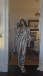 The Sasha Button Down in Stripe